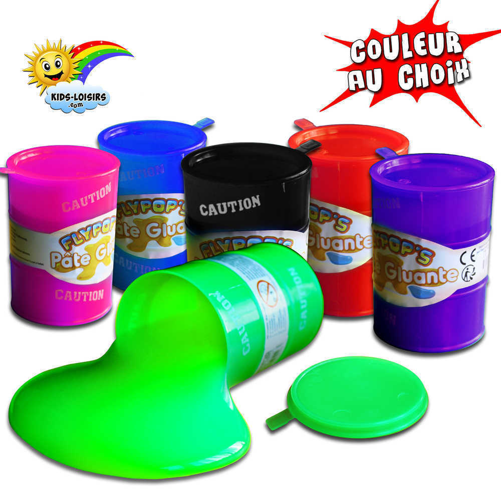 Pot géant pâte slime gluante dégoulinante - 7,96 €