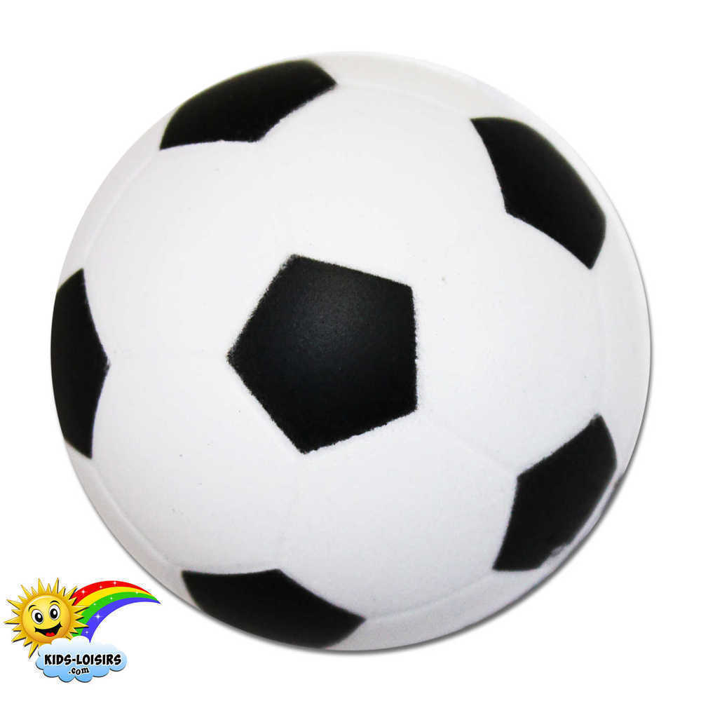 Balle mousse football 6 cm - Kids loisirs